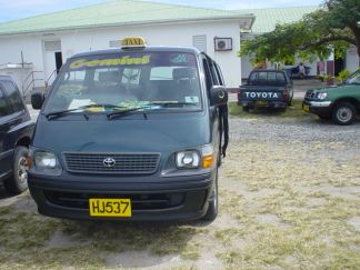Norbet's Gemini our Carriacou tour guide bus